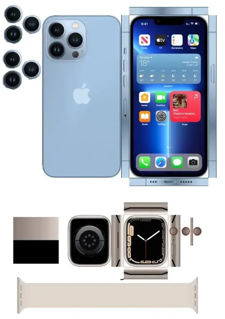 紙質iPhone及金錶套裝/每套